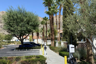 EV Charging Stations at Palm Spring Desert