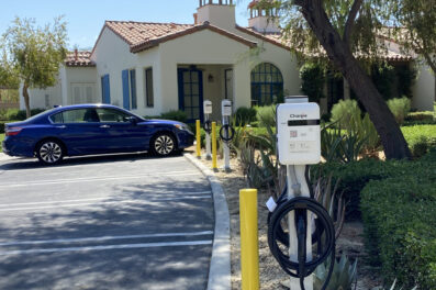EV Charging Stations at Palm Spring Desert