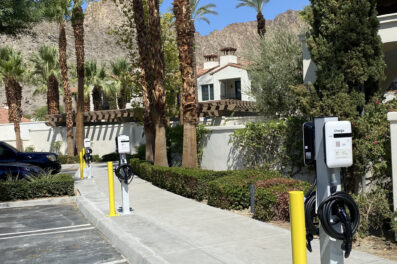 EV Charging Stations at Palm Spring Desert